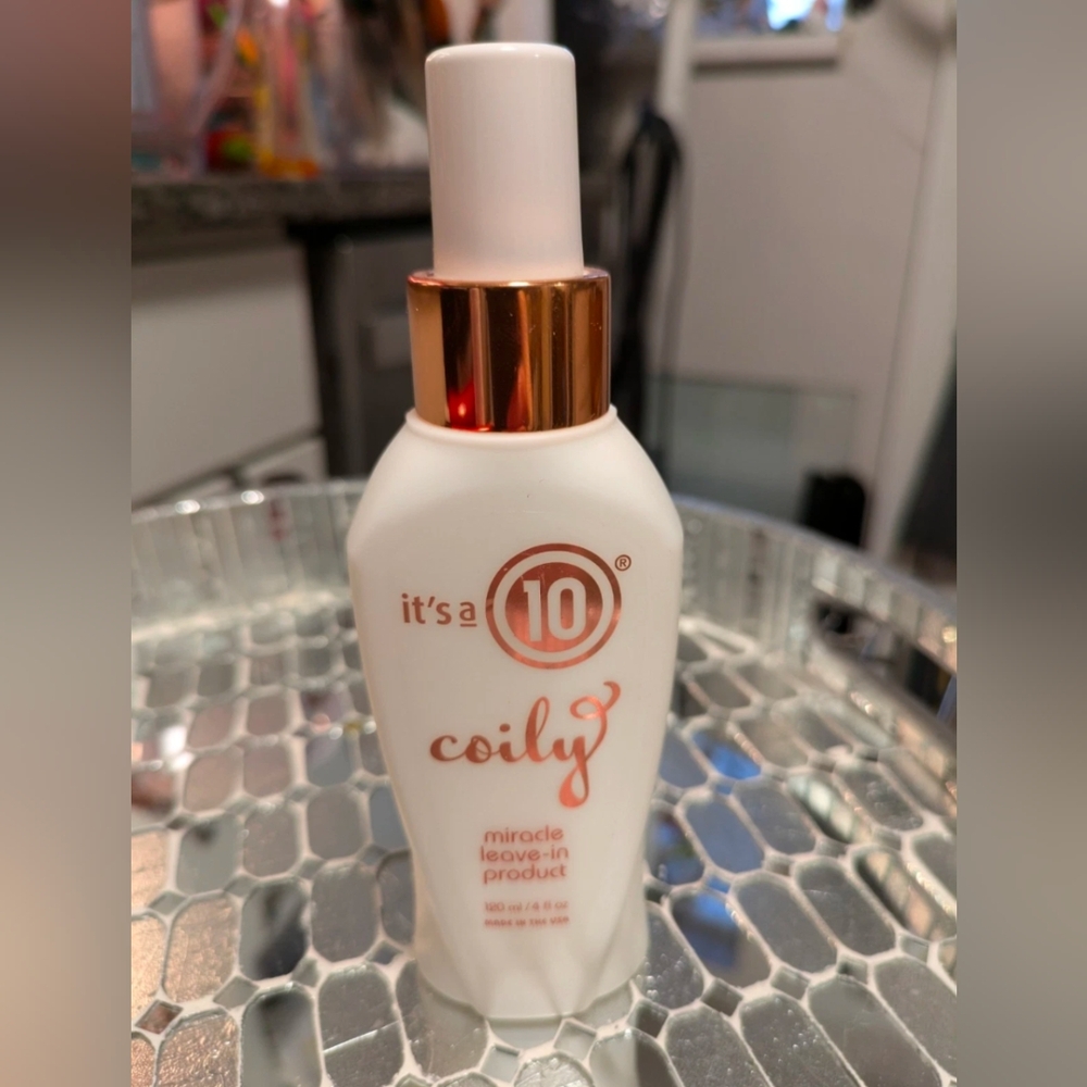 It's a 10 Coily Miracle Leave-In Product